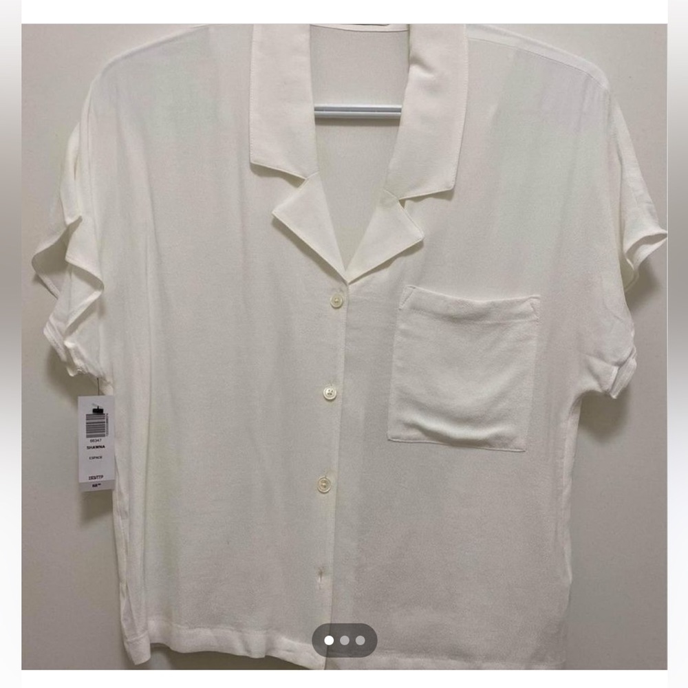 Wilfred Free Aritzia button up tee